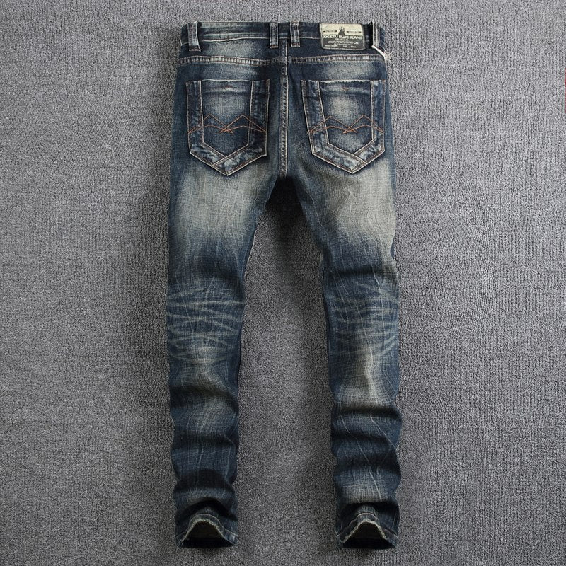 Nostalgia Wash Slim Fit Mens Jeans