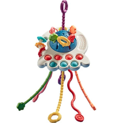 Montessori Silicone Pulling Toy - armonhaven.com