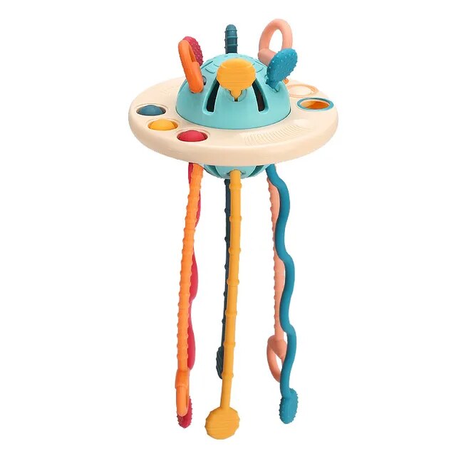 Montessori Silicone Pulling Toy - armonhaven.com