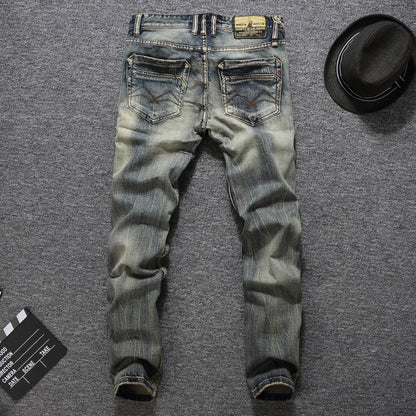 Italian Vintage Designer Men Jeans