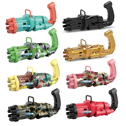 Mini Gatling Bubble Gun