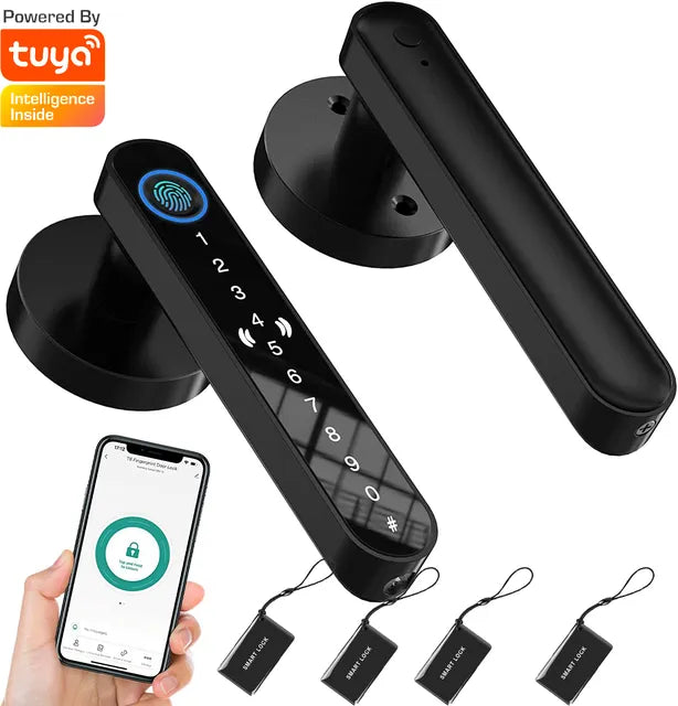 SecureTouch™ Smart Fingerprint Door Lock - armonhaven.com