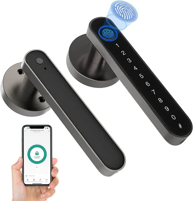 SecureTouch™ Smart Fingerprint Door Lock - armonhaven.com