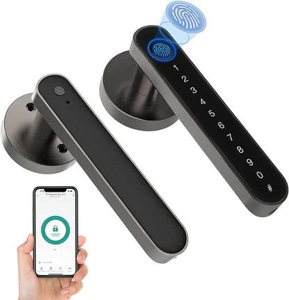 SecureTouch™ Smart Fingerprint Door Lock - armonhaven.com
