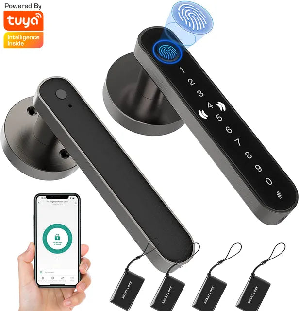 SecureTouch™ Smart Fingerprint Door Lock - armonhaven.com
