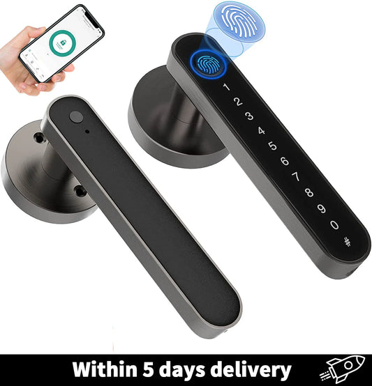 SecureTouch™ Smart Fingerprint Door Lock - armonhaven.com