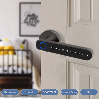 SecureTouch™ Smart Fingerprint Door Lock - armonhaven.com