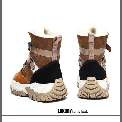 Multi-Color High Top Snow Boot