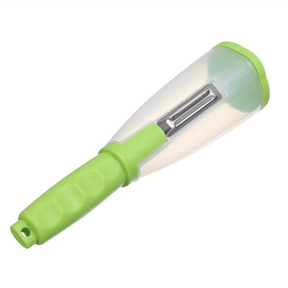 PeelMatic™ - The Ultimate Multifunctional Peeler with Storage Container