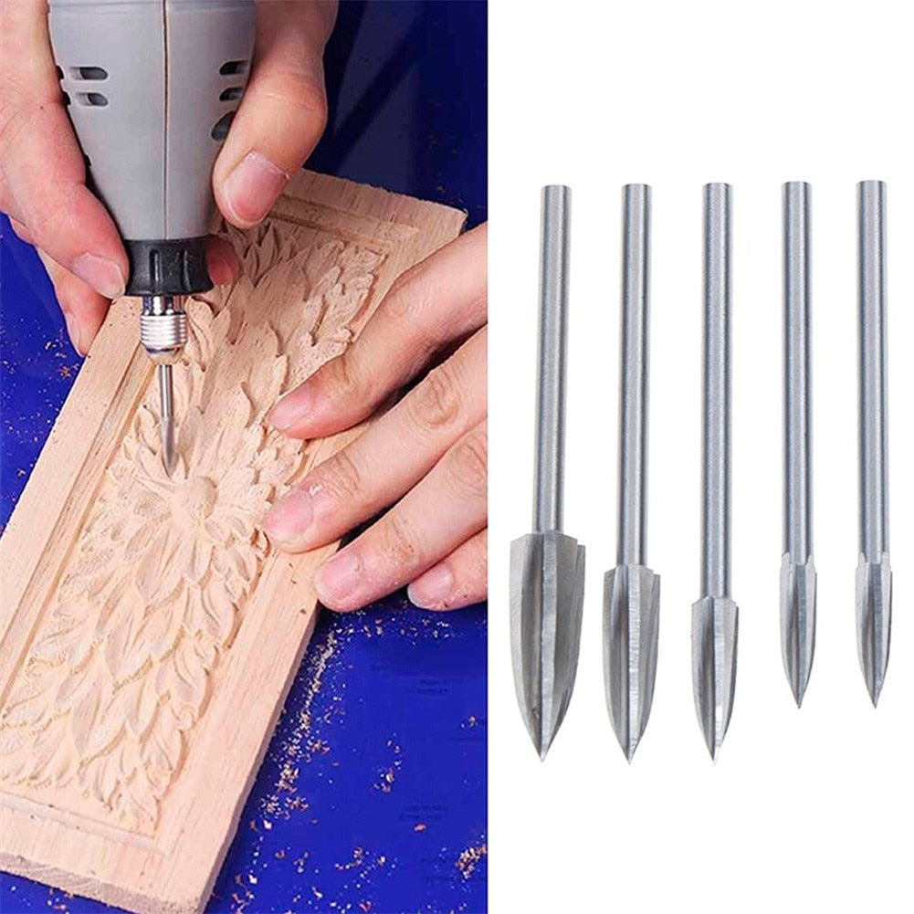 WOOD CARVING & ENGRAVING DRILL BIT SET - armonhaven.com