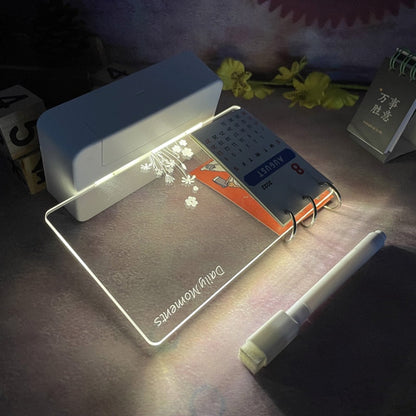 Rewritable Night Light with Message Board - armonhaven.com