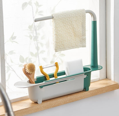 Telescopic Sink Storage Rack - armonhaven.com