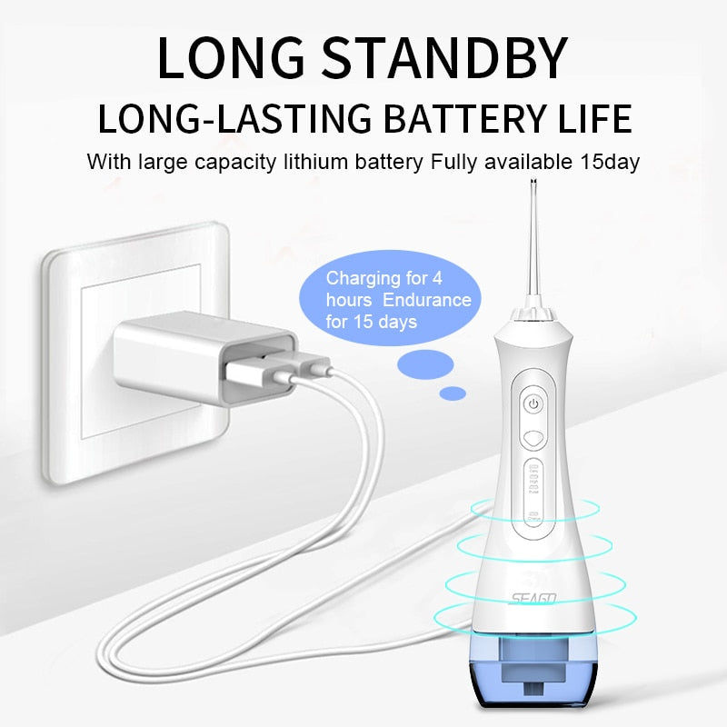 OrthoFloss - Cordless Water Dental Flosser - armonhaven.com