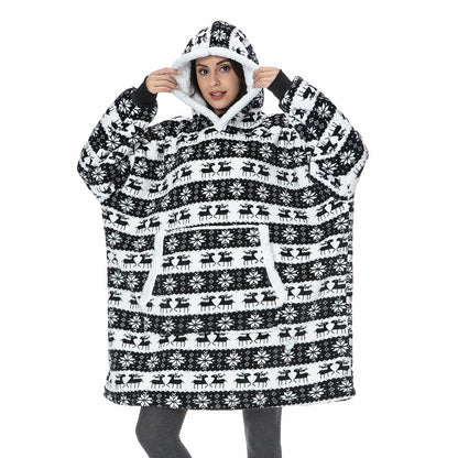 Kooshi - Winter Sherpa Oversized Hoodie Blanket