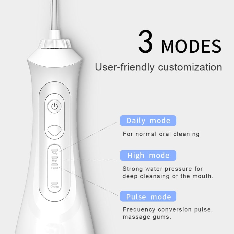 OrthoFloss - Cordless Water Dental Flosser - armonhaven.com