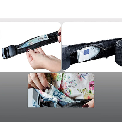 Nylon Webbing Anti-Theft Hidden Money Belt