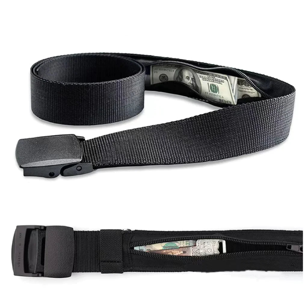 Nylon Webbing Anti-Theft Hidden Money Belt