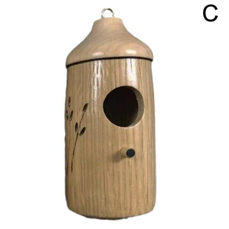 HumPod - Wooden Hummingbird House