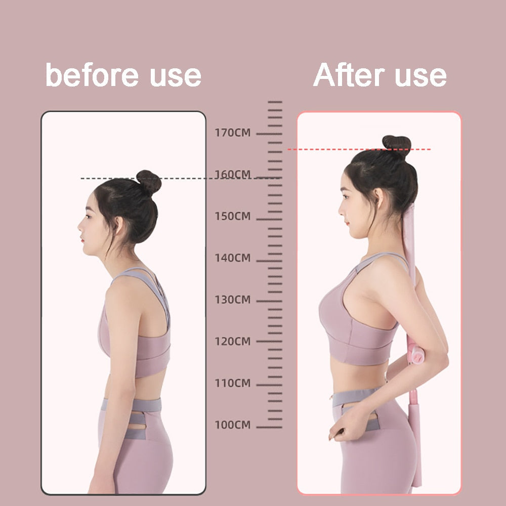 PosturePilot - Back Straightener Posture Corrector Yoga Stick