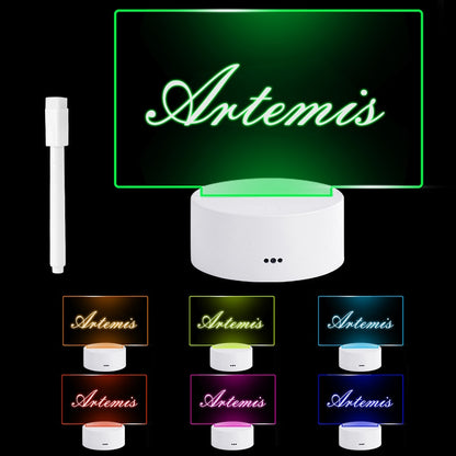 Rewritable Night Light with Message Board - armonhaven.com