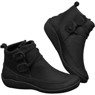 Vintage casual short ankle boots - armonhaven.com
